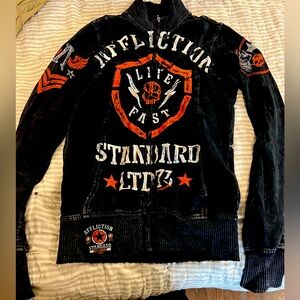 Affliction Zip up jacket
